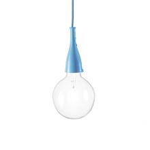 Minimal lampa wisząca 1x70W E27 230V niebieska